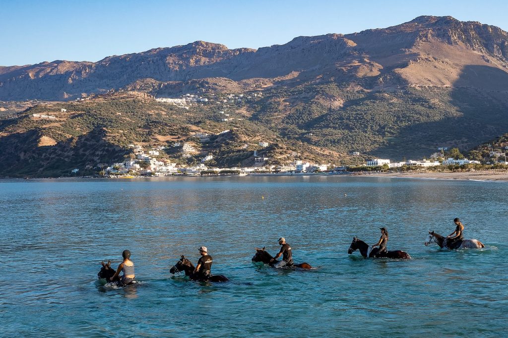 Horse Riding Crete | Plakias Horse Riding Center | Beach & Sunset Tours